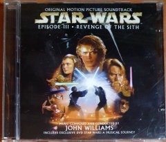STAR WARS: EPISODE III THE REVENGE OF THE SITH SOUNDTRACK / JOHN WILLIAMS (2005) - CD+DVD 2.EL