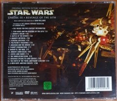 STAR WARS: EPISODE III THE REVENGE OF THE SITH SOUNDTRACK / JOHN WILLIAMS (2005) - CD+DVD 2.EL