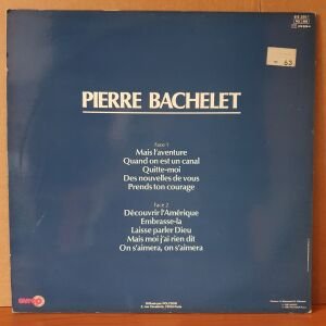 PIERRE BACHELET - PIERRE BACHELET (1983) - LP 2.EL PLAK