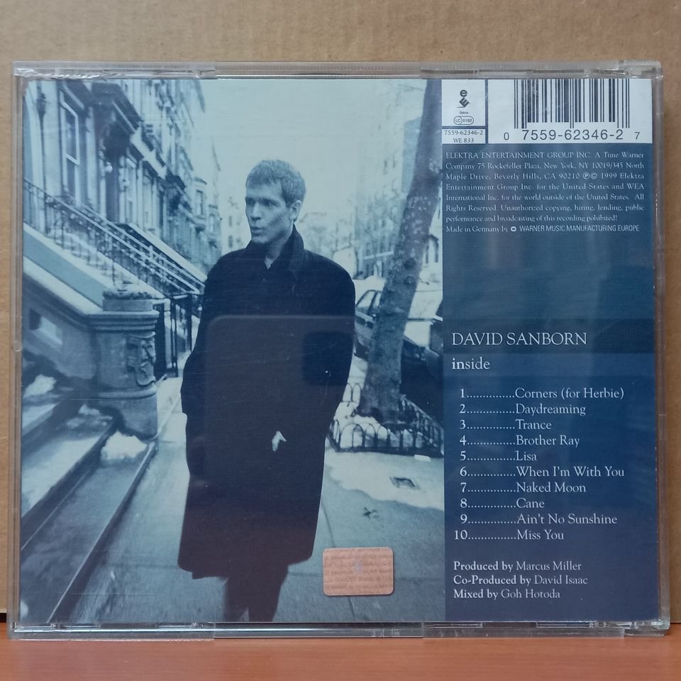 DAVID SANBORN – INSIDE (1999) - CD 2.EL