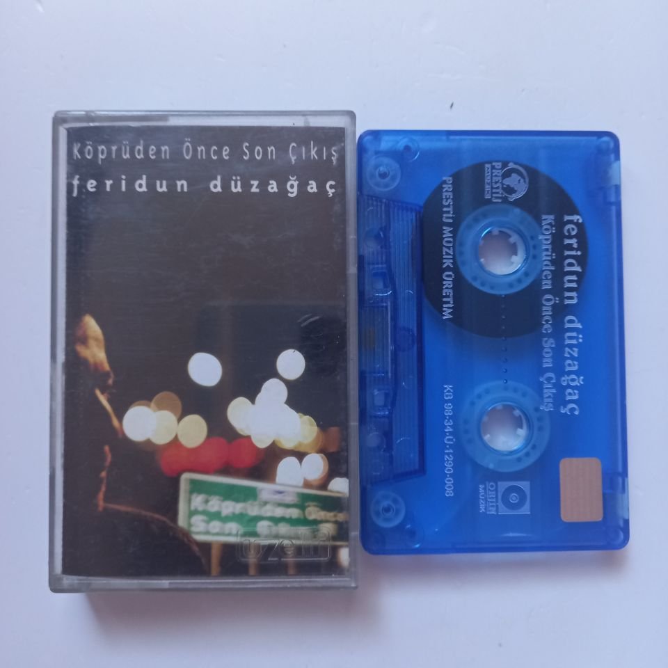 FERİDUN DÜZAĞAÇ - KÖPRÜDEN ÖNCE SON ÇIKIŞ (1998) - KASET 2.EL