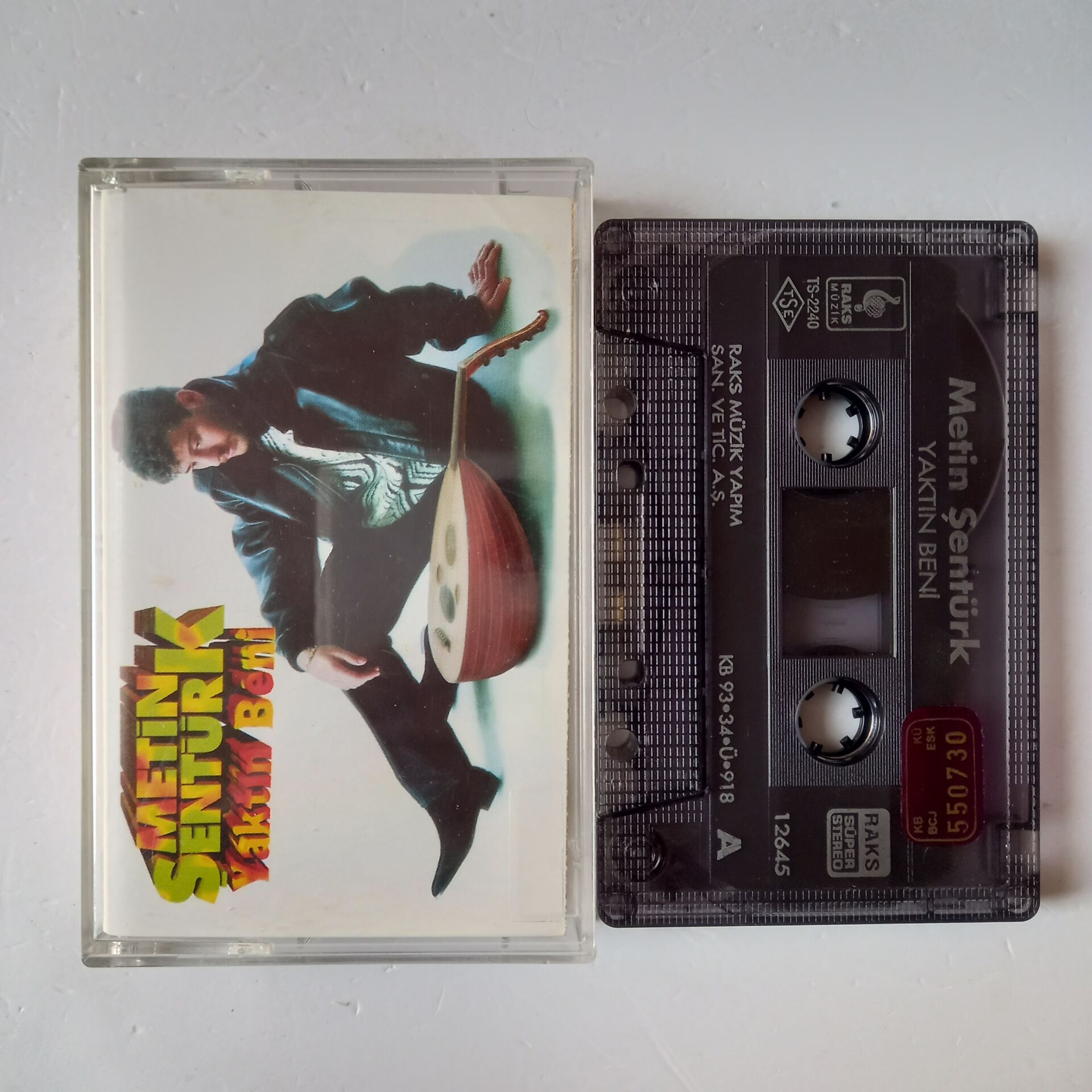METİN ŞENTÜRK - YAKTIN BENİ (1993) - KASET 2.EL