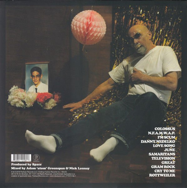 IDLES - JOY AS AN ACT OF RESISTANCE (2018) - LP 2019 EDITION ALTERNATIVE ROCK POST PUNK SIFIR PLAK