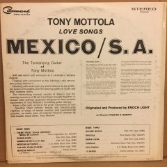 TONY MOTTOLA - LOVE SONGS MEXICO / S.A. 2.EL PLAK
