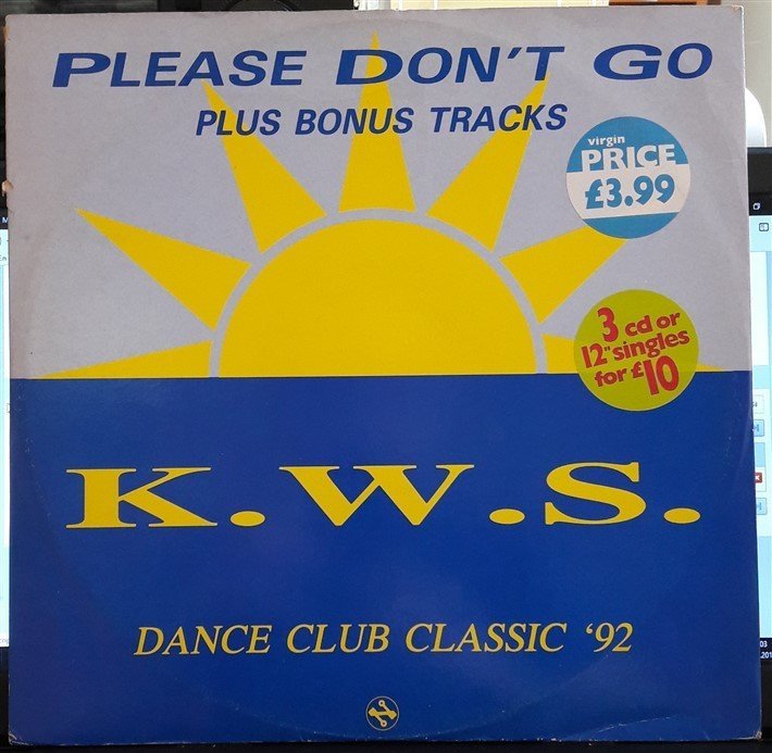 K.W.S. - PLEASE DON'T GO (1992) - 12'' MAXI SINGLE PLAK 2.EL
