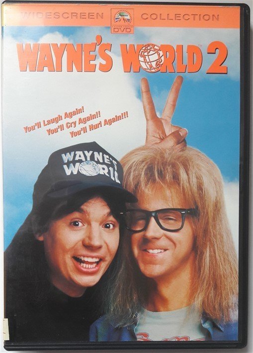 WAYNE'S WORLD 2 - MIKE MYERS - DANA CARVEY - CHRISTOPHER WALKEN - DVD 2.EL