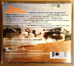 THE FAST AND THE FURIOUS - SOUNDTRACK / JA RULE, KEITH EVANS, SCARFACE, DMX, R. KELLY, REDMAN, LIMP BIZKIT (2001) - CD CUT OUT 2.EL