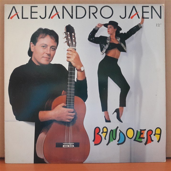 ALEJANDRO JEAN - BANDOLERA (1989) - 12'' MAXI SINGLE VINYL PLAK 2.EL