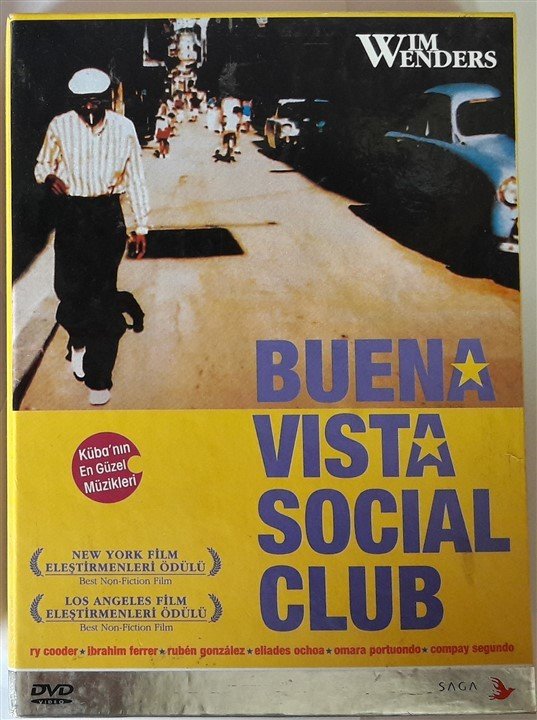 BUENA VISTA SOCIAL CLUB - RY COODER - WIM WENDERS - ÖZEL KUTU DVD 2.EL