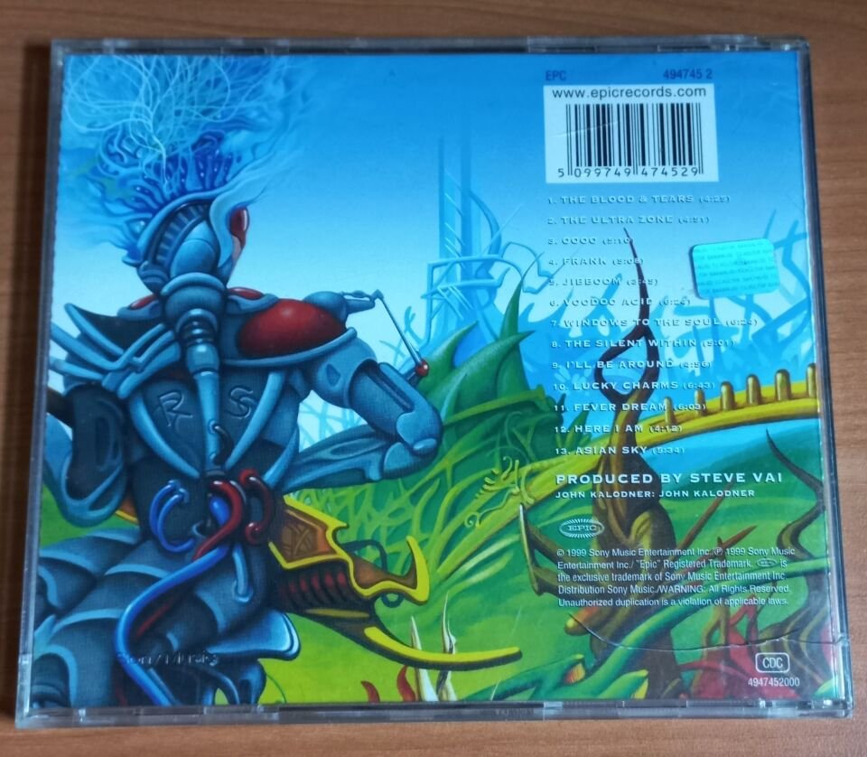 STEVE VAI – THE ULTRA ZONE (1999) CD 2.EL