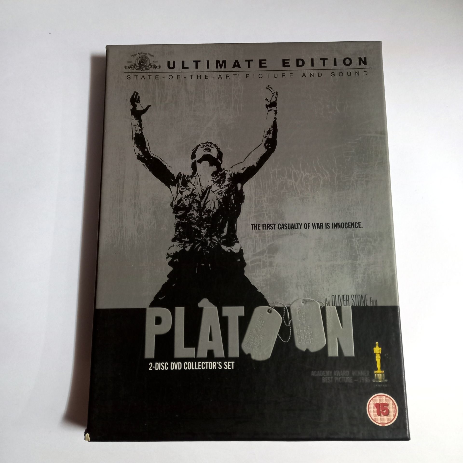 PLATOON - TOM BERENGER, WILLEM DAFOE, CHARLIE SHEEN, YÖN.: OLIVER STONE - 2XDVD ULTIMATE EDITION 2.EL TR ALTYAZI YOKTUR