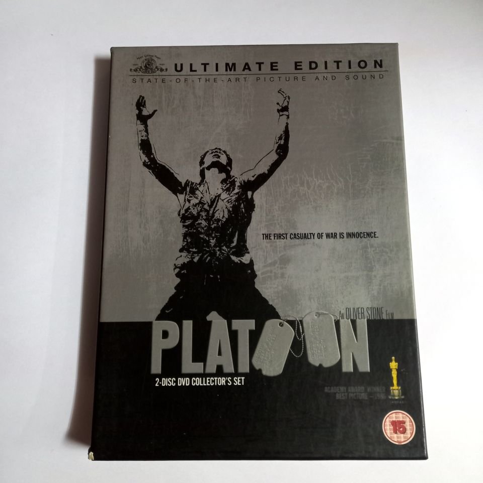 PLATOON - TOM BERENGER, WILLEM DAFOE, CHARLIE SHEEN, YÖN.: OLIVER STONE - 2XDVD ULTIMATE EDITION 2.EL TR ALTYAZI YOKTUR