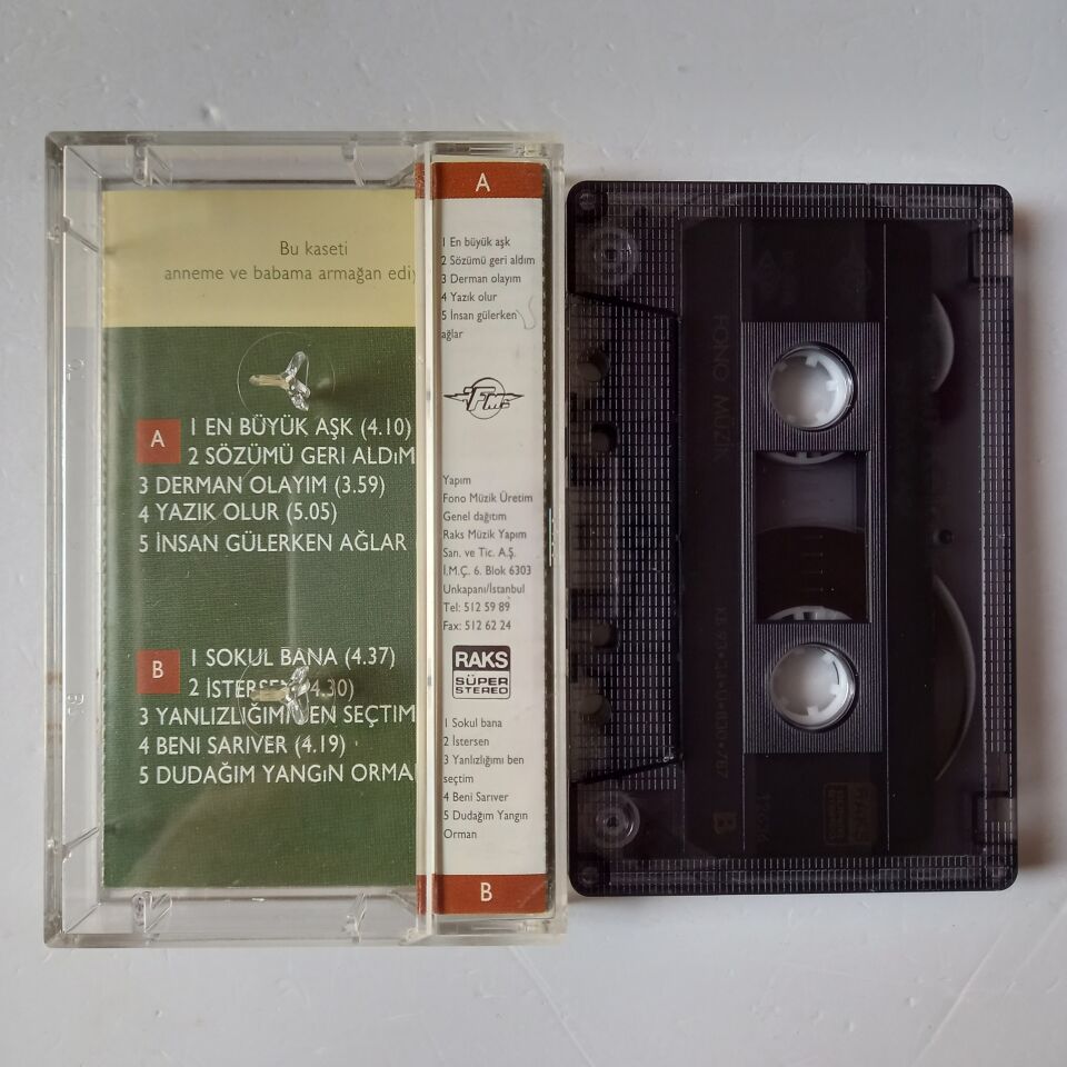 HARUN KOLÇAK - EN BÜYÜK AŞK (1993) - KASET 2.EL
