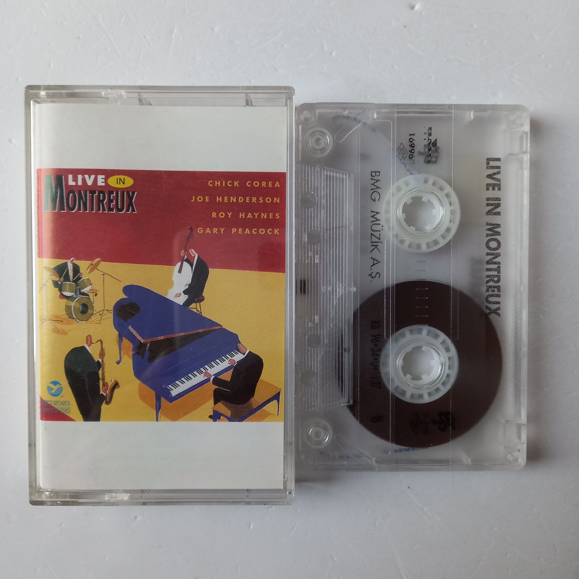 LIVE IN MONTREUX / CHICK COREA, JOE HENDERSON, ROY HAYNES, GARY PEACOCK (1996) - KASET 2.EL