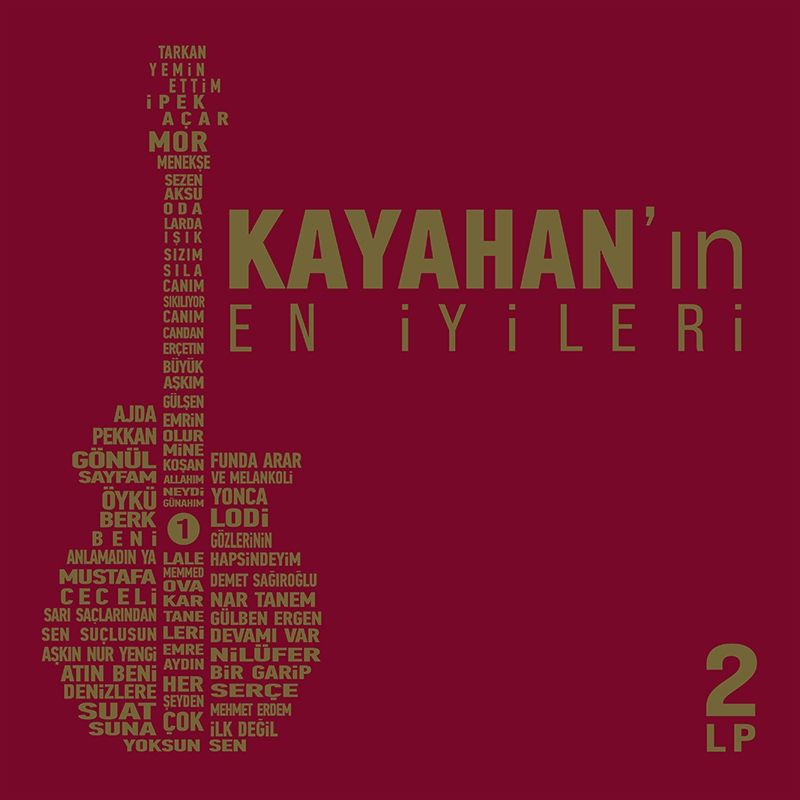 KAYAHAN SAYGI ALBÜMÜ - KAYAHAN'IN EN İYİLERİ (2014) - 2LP 2024 BASIM TARKAN SEZEN AKSU AJDA PEKKAN GÜLŞEN ... SIFIR PLAK