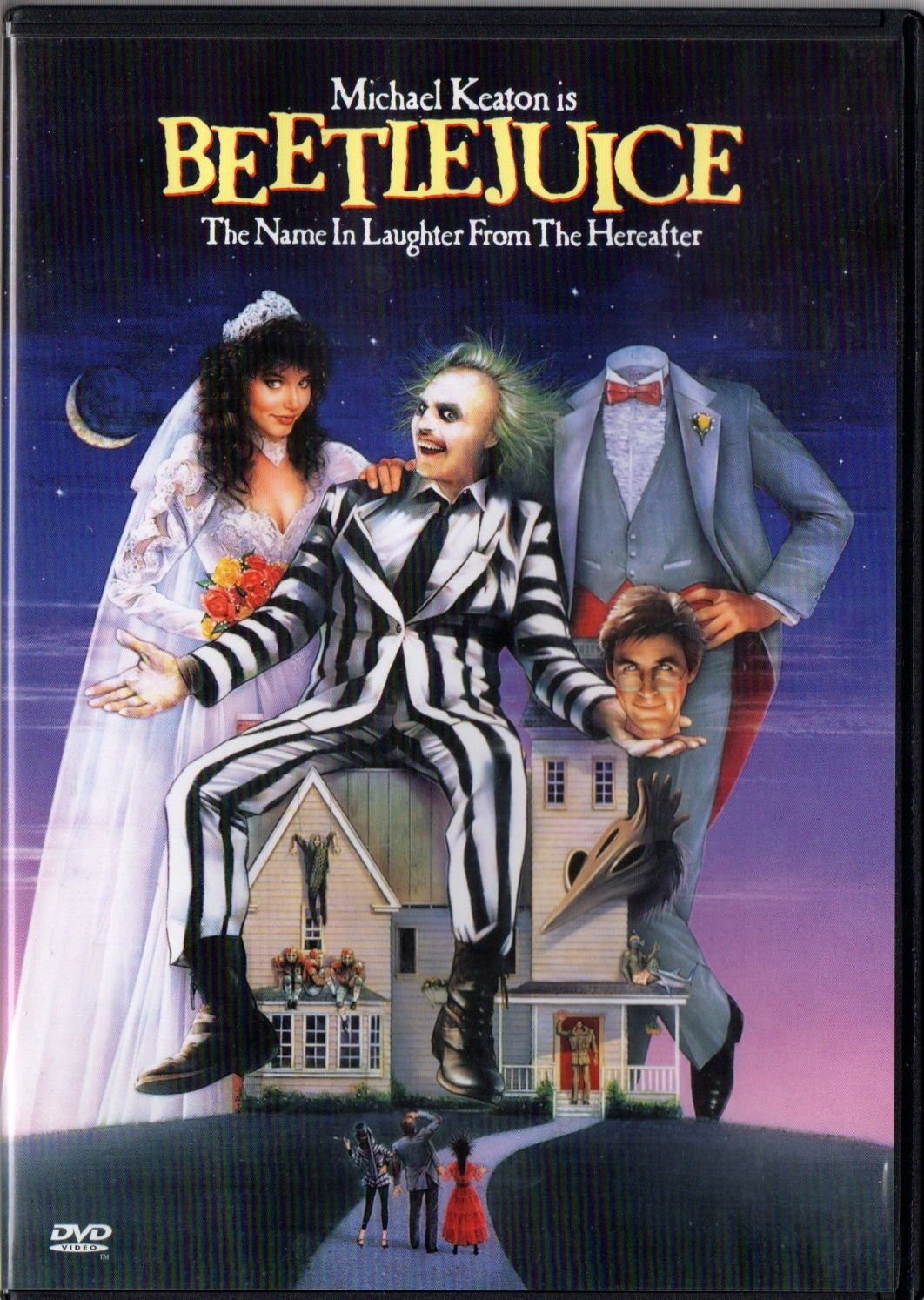 BEETLEJUICE - TIM BURTON - MICHAEL KEATON - DVD 2.EL