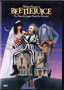 BEETLEJUICE - TIM BURTON - MICHAEL KEATON - DVD 2.EL