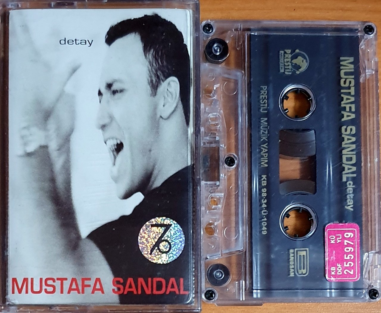 MUSTAFA SANDAL - DETAY (1998) KASET PRESTİJ MÜZİK 2.EL
