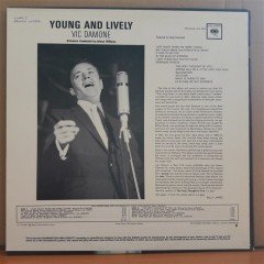 VIC DAMONE - YOUNG AND LIVELY - LP 2.EL PLAK