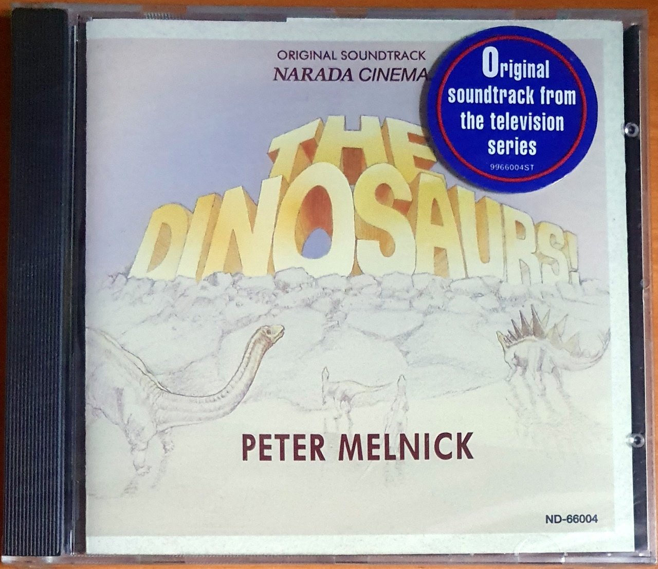 THE DINOSAURS SOUNDTRACK / PETER MELNICK (1993) - CD SIFIR