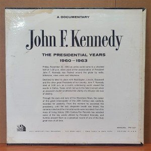 JOHN F. KENNEDY - THE PRESIDENTAL YEARS 1960-1963 (1964) - LP DÖNEM BASKISI SIFIR PLAK