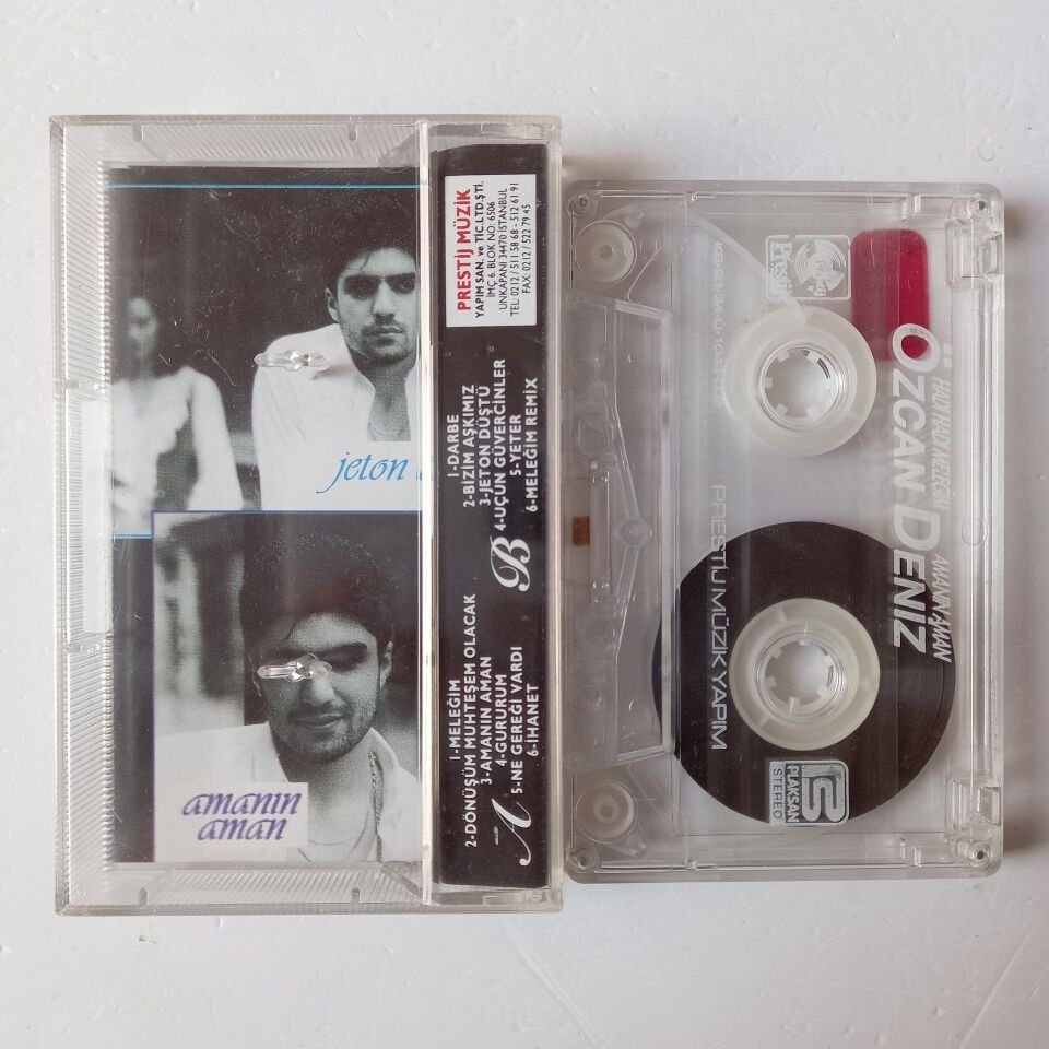 ÖZCAN DENİZ - HADİ HADİ MELEĞİM / AMANIN AMAN (1993) - KASET 2.EL