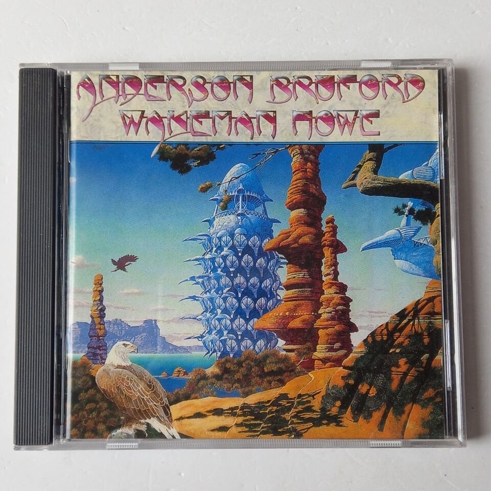 ANDERSON BRUFORD WAKEMAN HOWE – ANDERSON BRUFORD WAKEMAN HOWE (1989) - CD 1989 REISSUE 2.EL