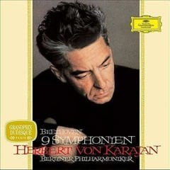 BEETHOVEN COMPLETE 9 SYMPHONIES HERBERT VON KARAJAN BERLINER PHILHARMONIKER 8LP SIFIR