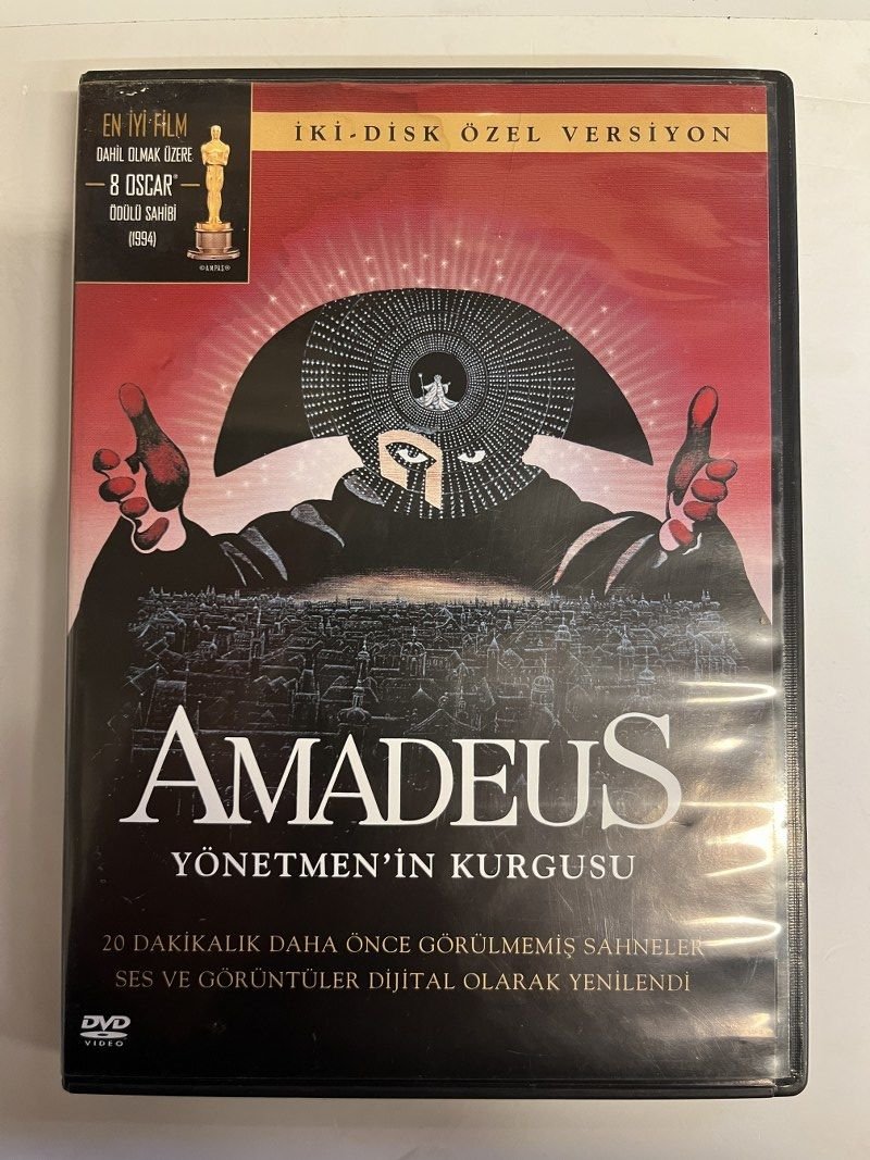 AMADEUS - MILOS FORMAN - YÖNETMEN'İN KURGUSU - 2 DVD ÖZEL VERSİYON 2.EL
