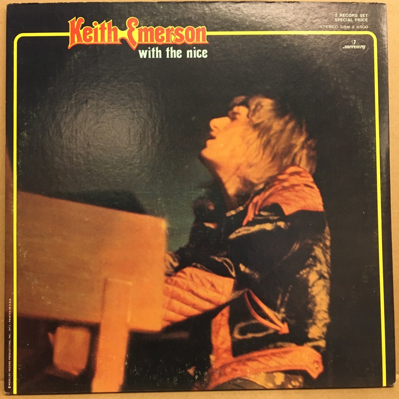 THE NICE - KEITH EMERSON WITH THE NICE 1972 2.EL 2PLAK