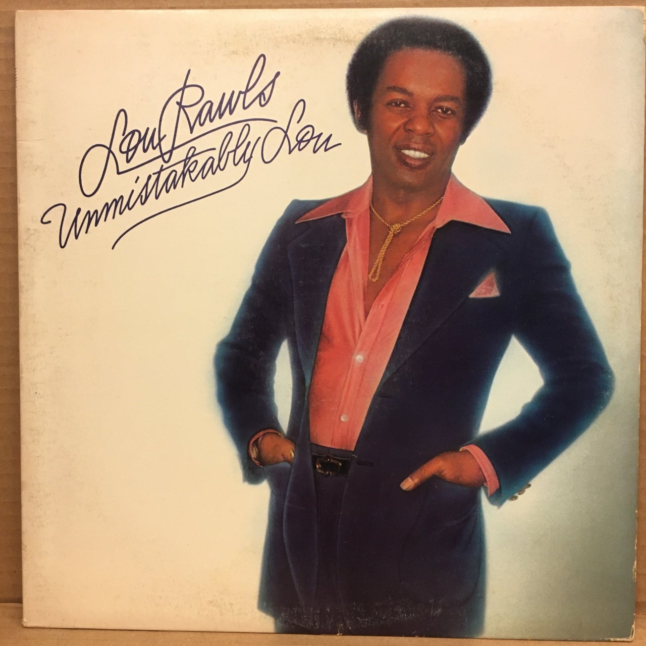 LOU RAWLS - UNMISTAKABLY LOU (1977) - LP 2.EL PLAK