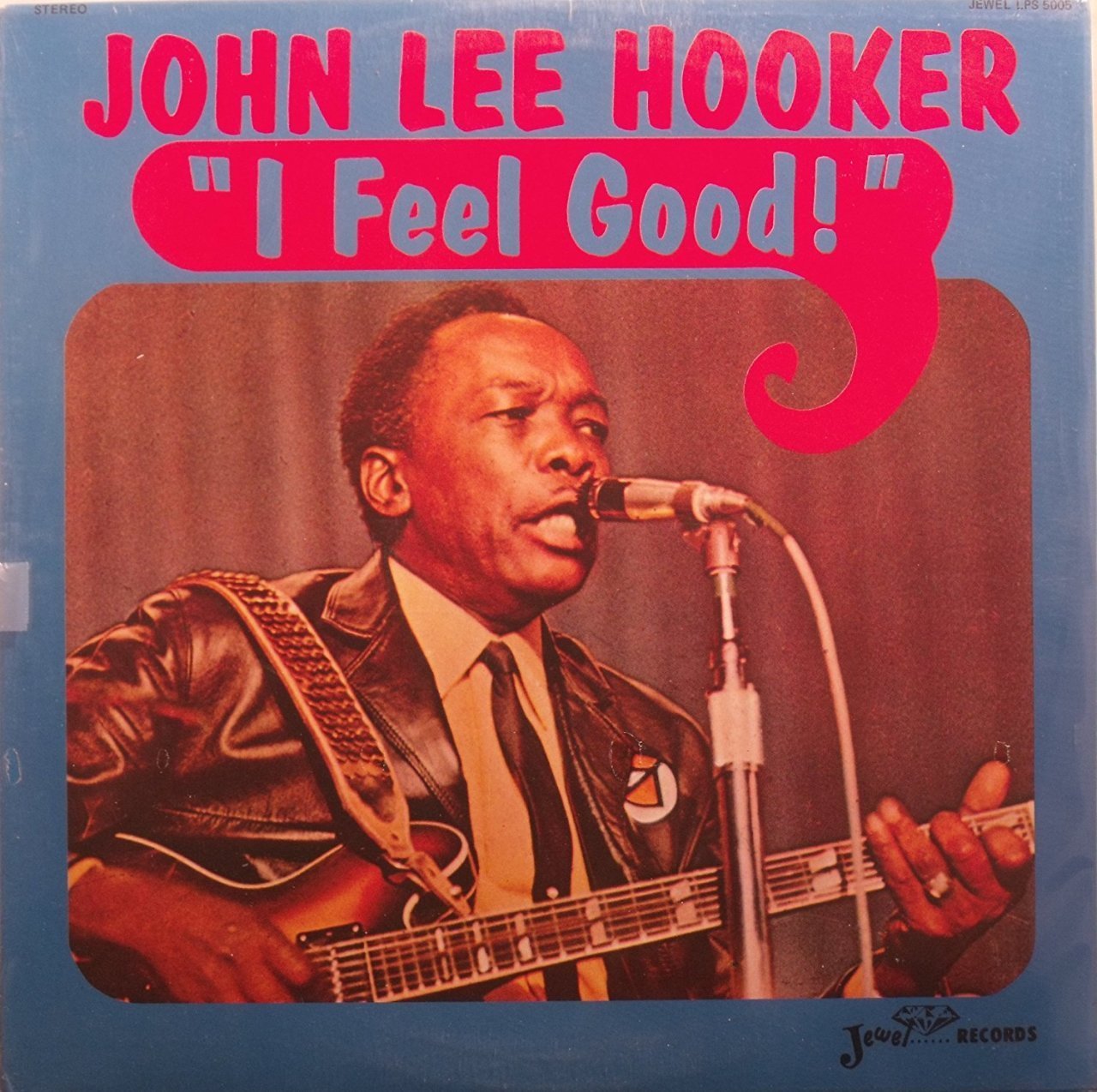 JOHN LEE HOOKER - I FEEL GOOD (1971) - PLAK SIFIR