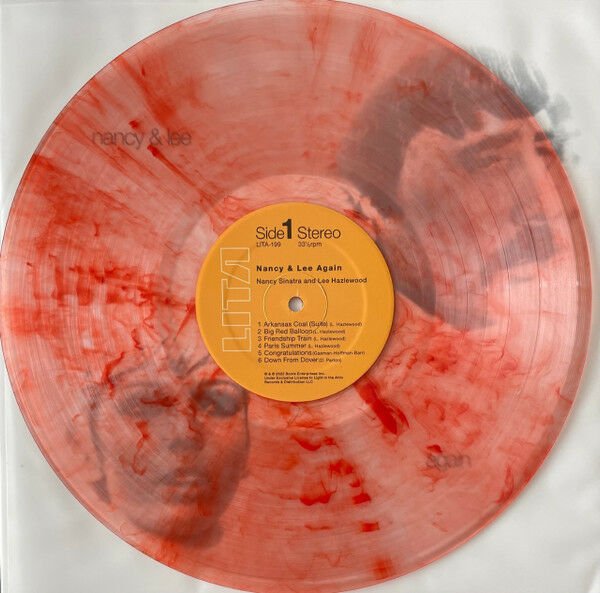 NANCY SINATRA & LEE HAZLEWOOD - NANCY & LEE AGAIN (1972) -  LP COLOURED/RENKLİ 2023 EDITION GATEFOLD SIFIR PLAK