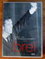 JACQUES BREL LES ADIEUX A L'OLYMPIA DVD 2.EL