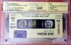 JULIO IGLESIAS - CALOR (1992) UZELLI CASSETTE MADE IN TURKEY ''NEW''