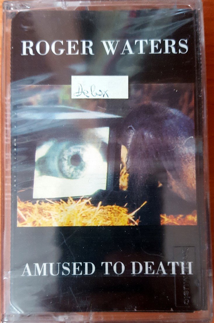 ROGER WATERS - AMUSED TO DEATH CASSETTE MADE IN TURKEY ''NEW''
