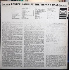 LESTER LANIN - AT THE TIFFANY BALL - PLAK 2.EL