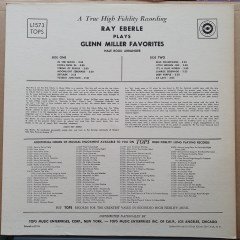 RAY EBERLE - PLAYS GLENN MILLER FAVORITES (1957) - LP 2.EL PLAK