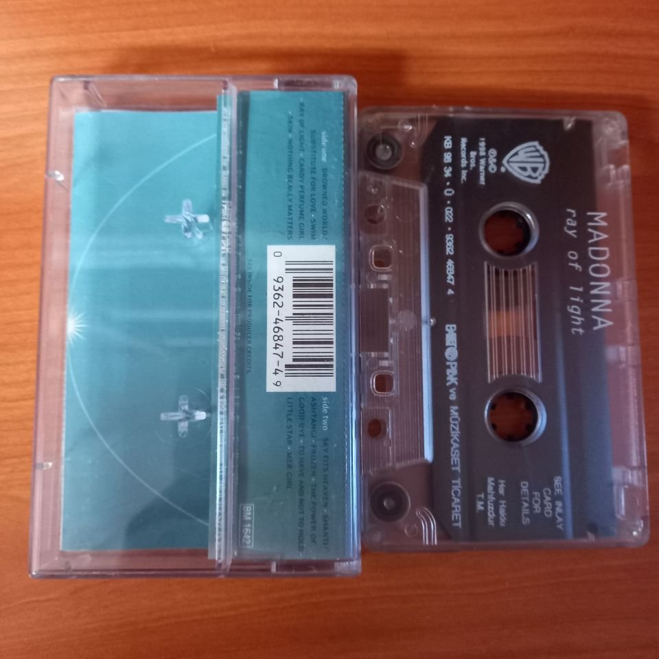 MADONNA - RAY OF LIGHT (1998) - KASET 2.EL
