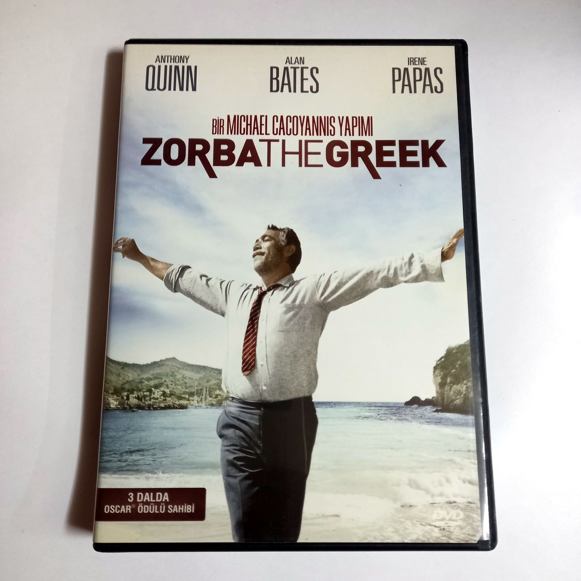 ZORBA THE GREEK - ANTHONY QUEEN, ALAN BATES, IRENE PAPAS, YÖN.: MICHAEL COCOYANNIS - DVD 2.EL