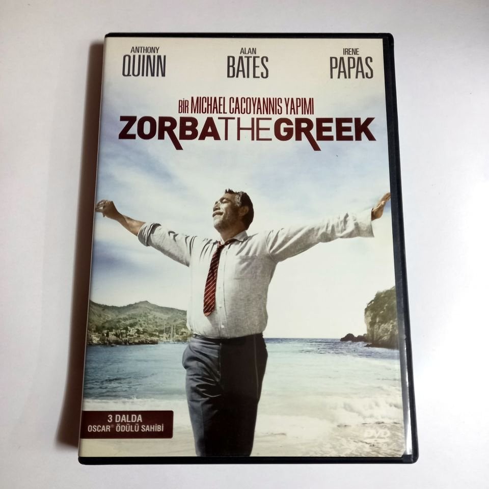 ZORBA THE GREEK - ANTHONY QUEEN, ALAN BATES, IRENE PAPAS, YÖN.: MICHAEL COCOYANNIS - DVD 2.EL