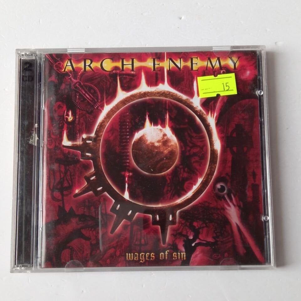 ARCH ENEMY – WAGES OF SIN (2001) - 2CD 2002 REISSUE 2.EL