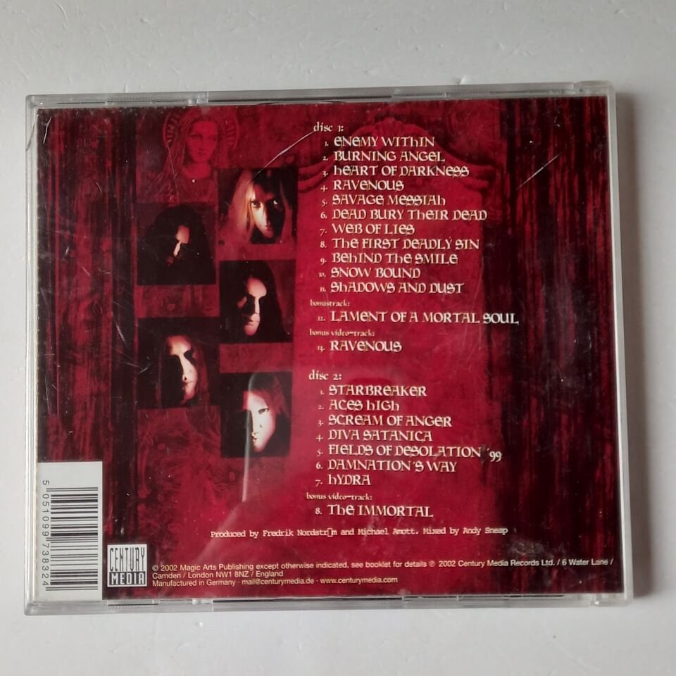 ARCH ENEMY – WAGES OF SIN (2001) - 2CD 2002 REISSUE 2.EL