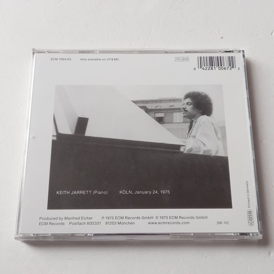 KEITH JARRETT – THE KÖLN CONCERT (1975) - CD REISSUE 2.EL