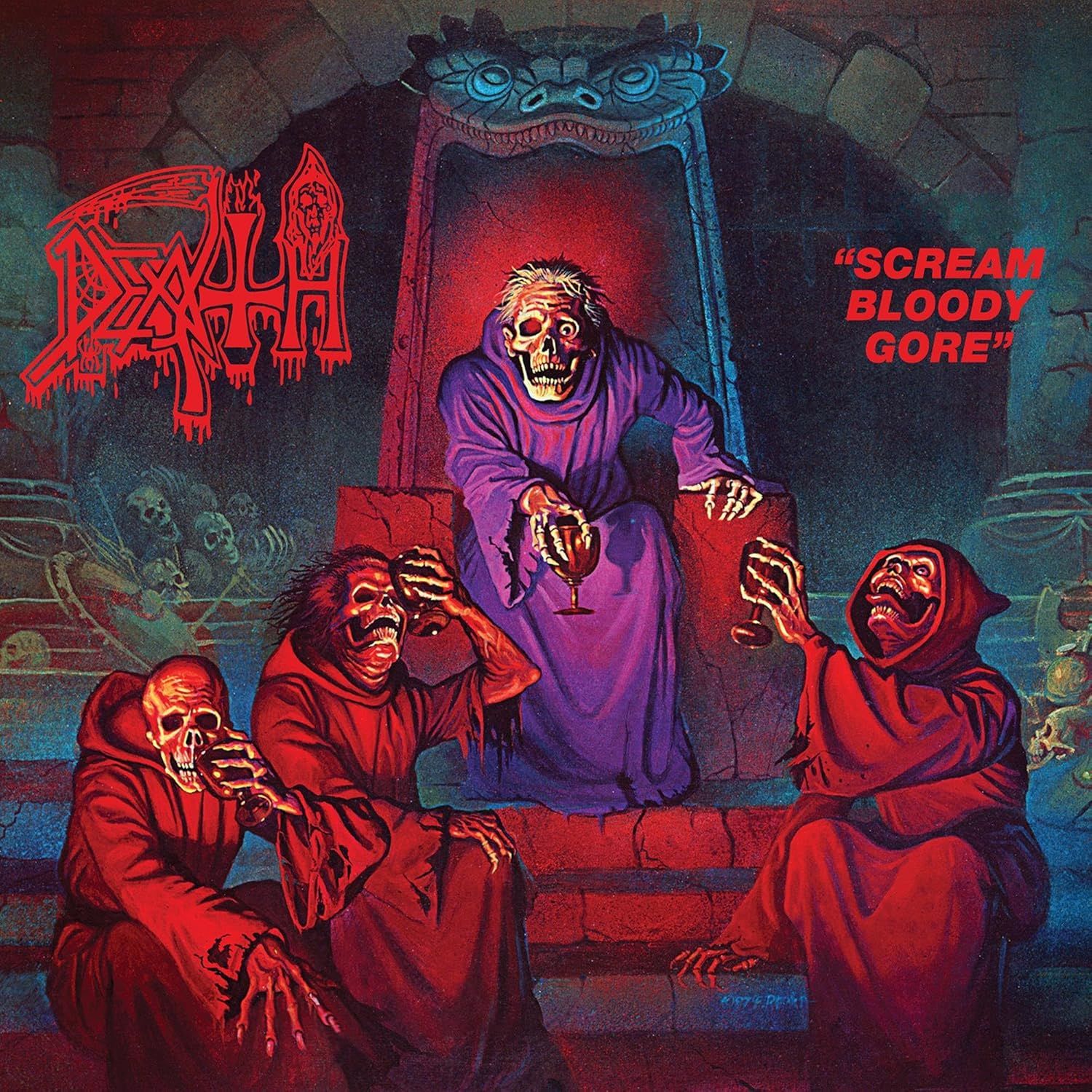 DEATH - SCREAM BLOODY GORE (1987) - 2CD REMASTERED 2016 REISSUE JEWEL CASE AMBALAJINDA SIFIR