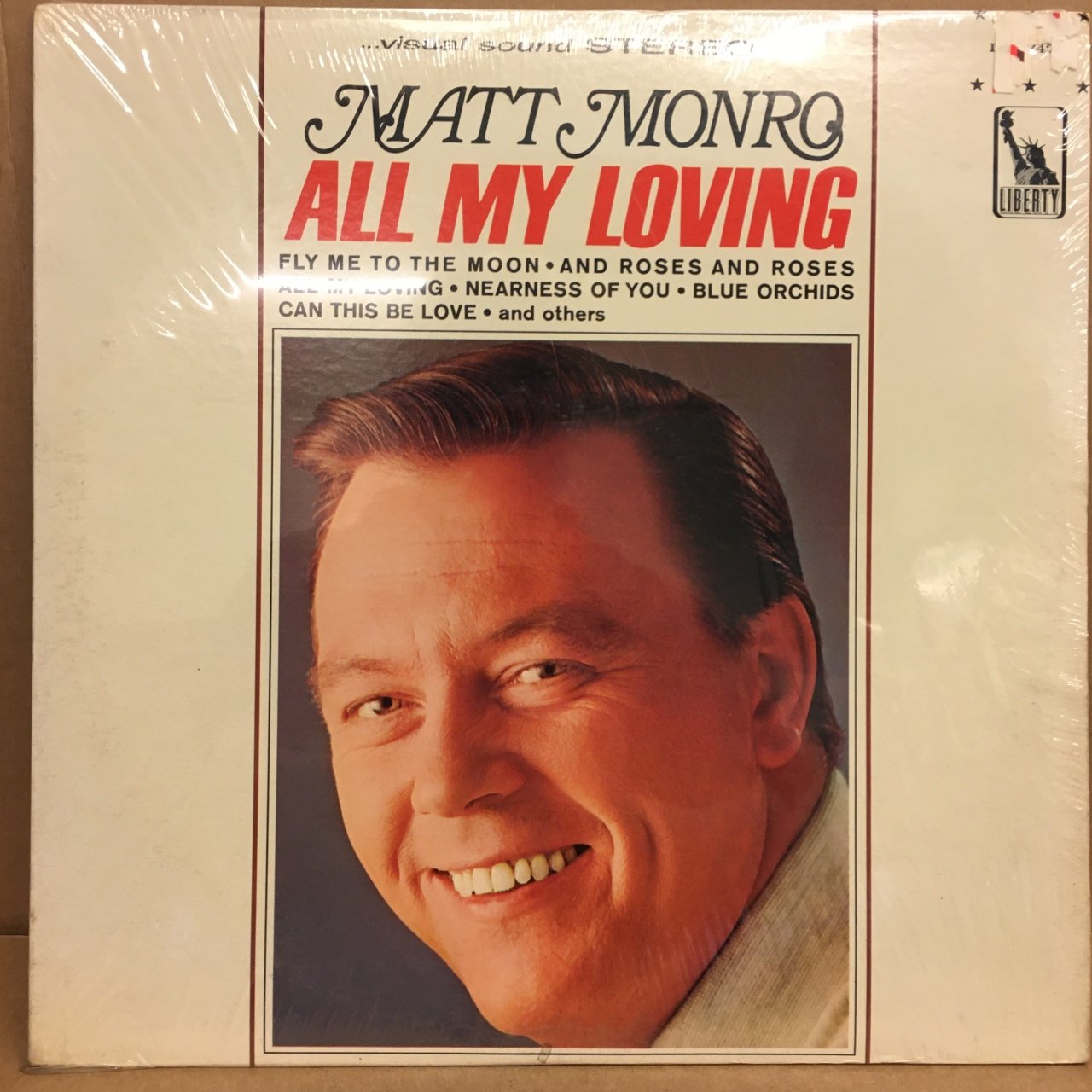 MATT MONRO - ALL MY LOVING SIFIR PLAK