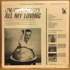 MATT MONRO - ALL MY LOVING SIFIR PLAK