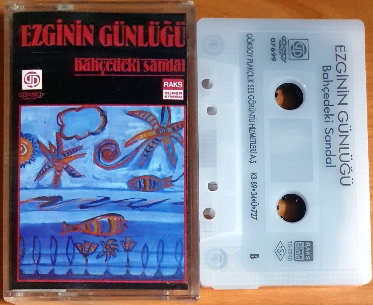 EZGİNİN GÜNLÜĞÜ - BAHÇEDEKİ SANDAL - KASET 2.EL