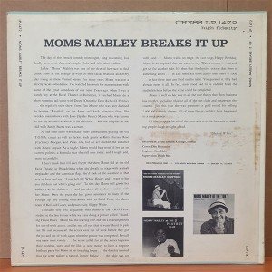 MOMS MABLEY - BREAKS IT UP (1962) - LP 2.EL PLAK
