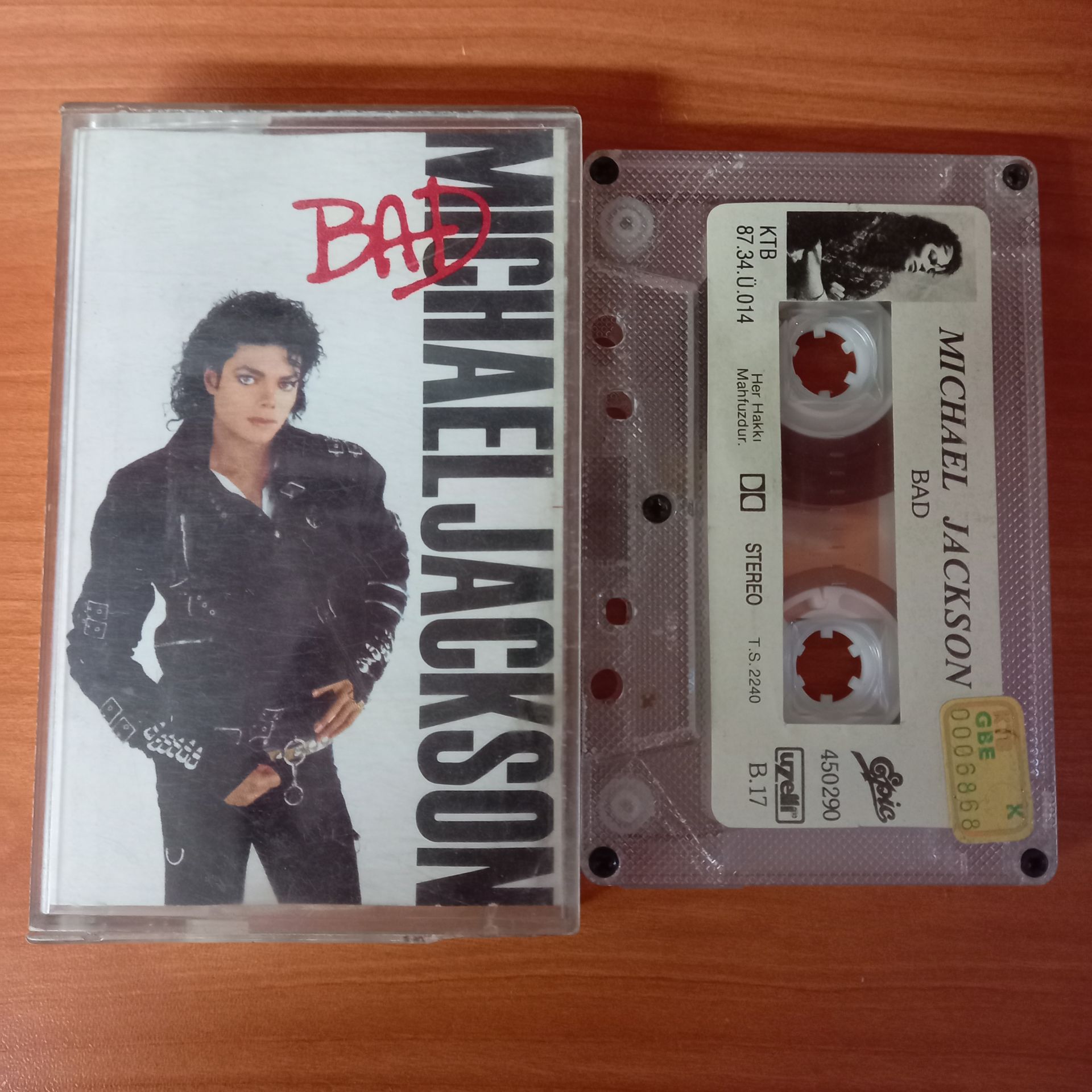 MICHAEL JACKON - BAD (1987) - KASET 2.EL